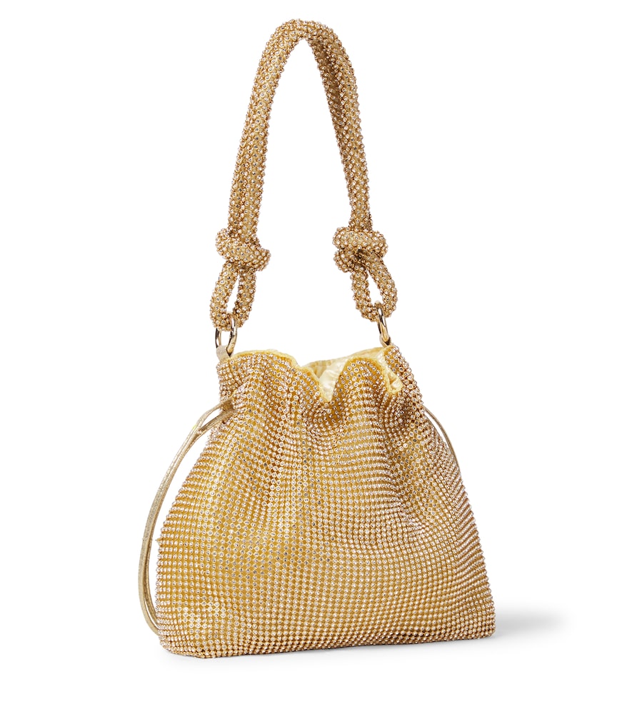  Monnalisa Monnalisa Rhinestone-embellished Bucket Bag 