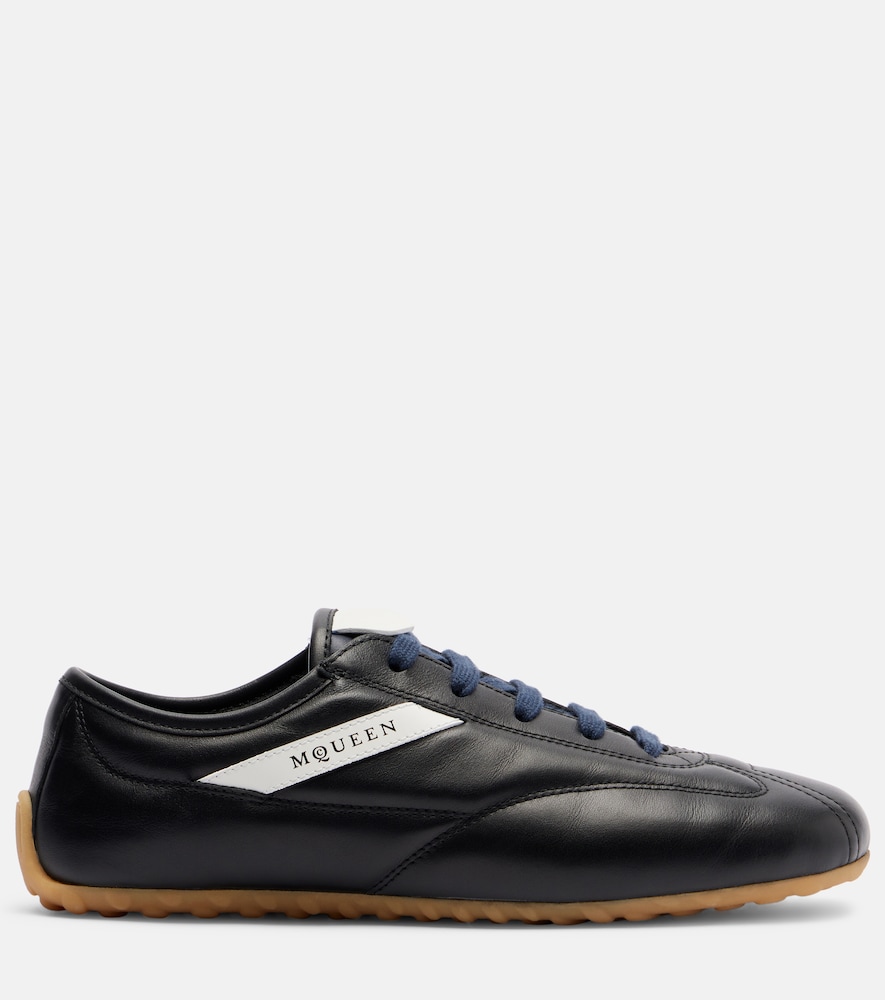  Mcqueen Mcqueen Boxe Leather Sneakers 