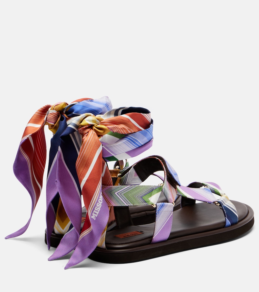  Missoni Missoni Maud Chevron Twill Sandals 