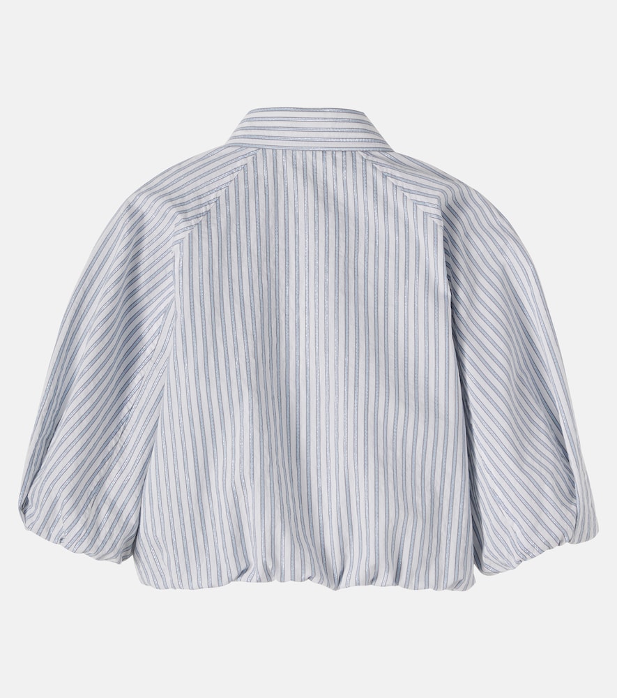  Brunello Cucinelli Kids Brunello Cucinelli Kids Hemd Aus Einem Baumwollgemisch 