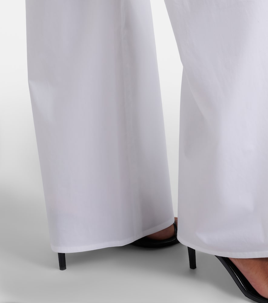  Dorothee Schumacher Dorothee Schumacher Pantalones Anchos Poplin Power Ii De Popelín De Algodón 