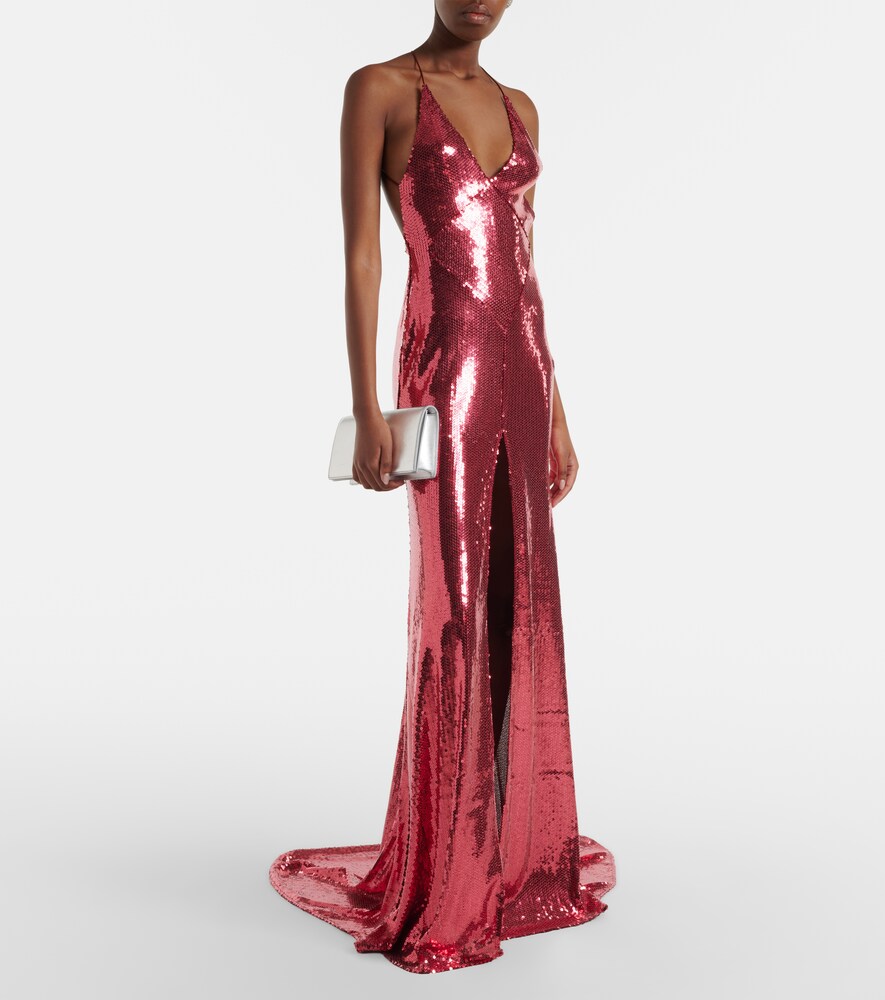  Alex Perry Alex Perry Robe Mit Pailletten 