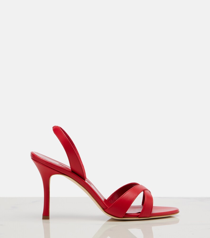 Callasli Leather Slingback Sandals