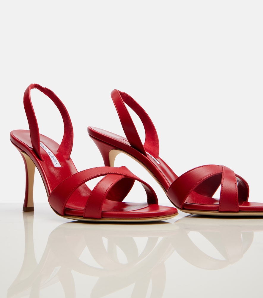 Callasli Leather Slingback Sandals