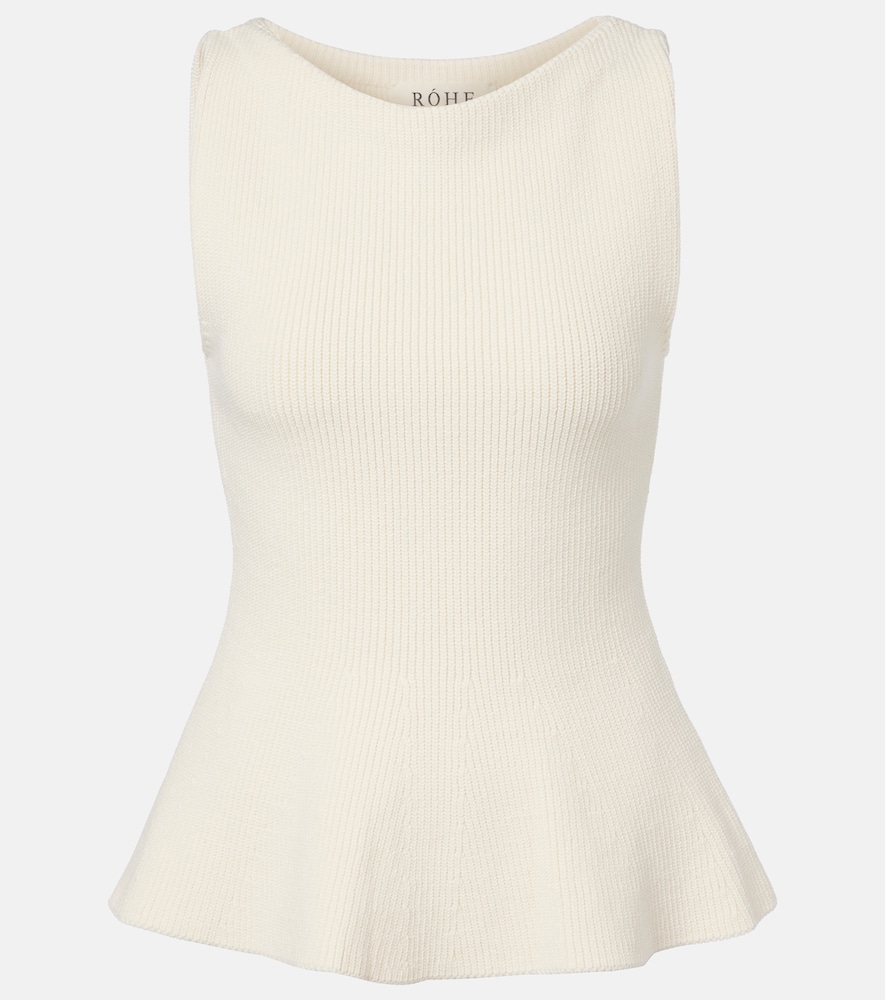 Rohe Róhe Knitted cotton top