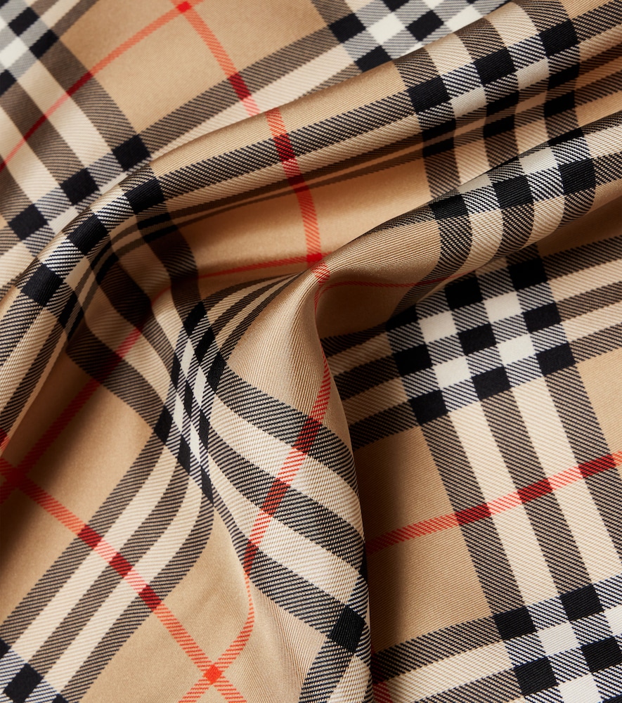  Burberry Burberry Tuch Burberry check Aus Seiden-twill 