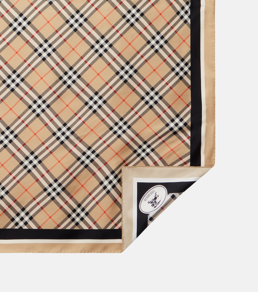  Burberry Burberry Tuch Burberry check Aus Seiden-twill 