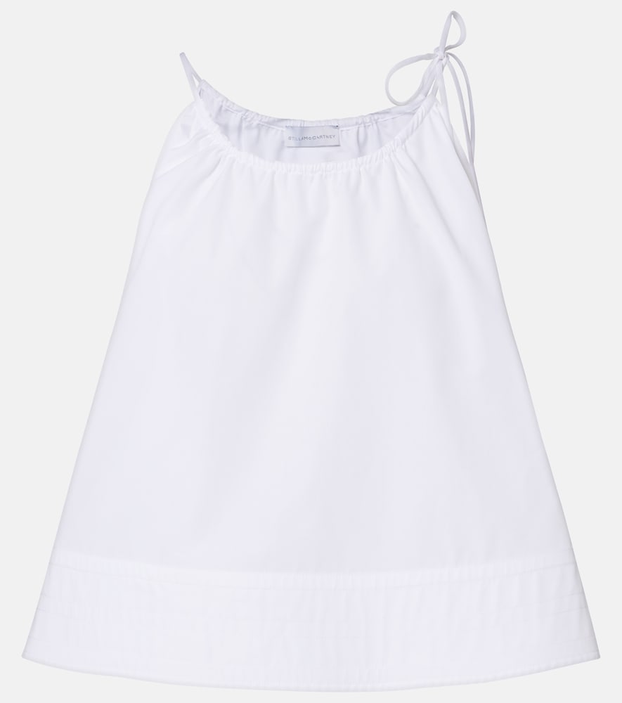 Stella McCartney Cotton poplin tank top