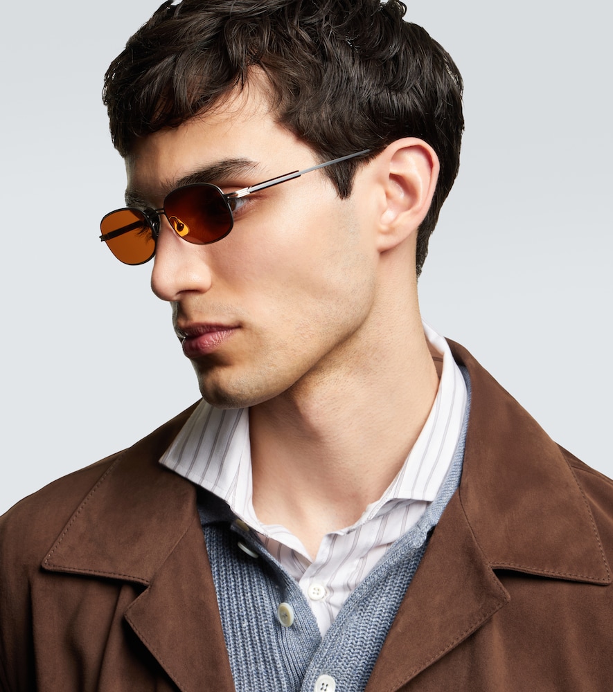  Brunello Cucinelli Brunello Cucinelli Oval Sunglasses 