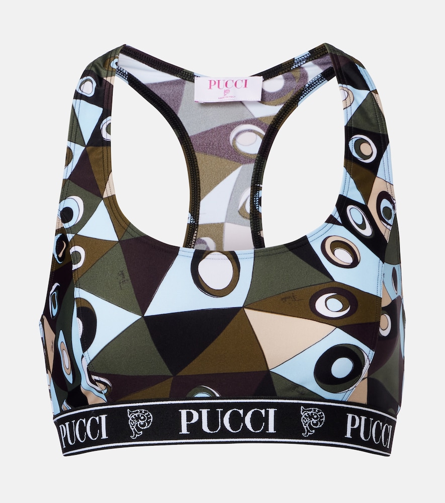 Pucci Occhi sports bra