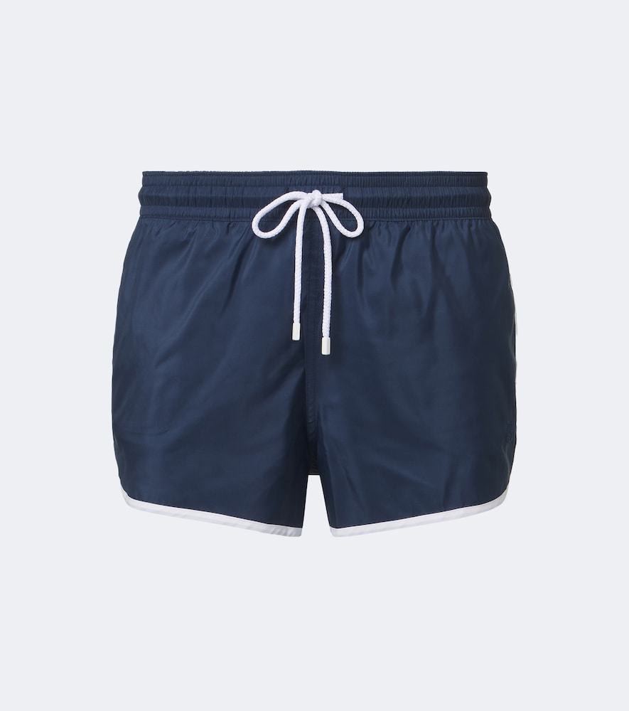 Vilebrequin Men's Blue Mid-Rise Swim Trunks UK Size 38 - Mytheresa
