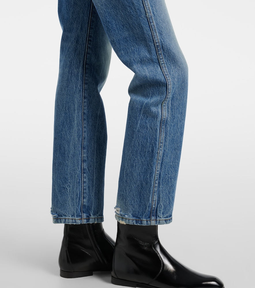 Finley Cropped Straight Jeans