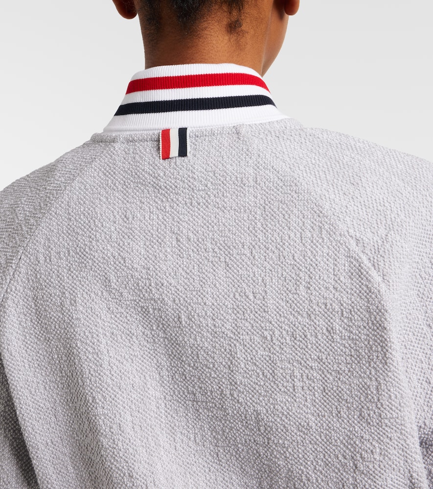  Thom Browne Thom Browne Bomberjacke Aus Einem Baumwollgemisch 