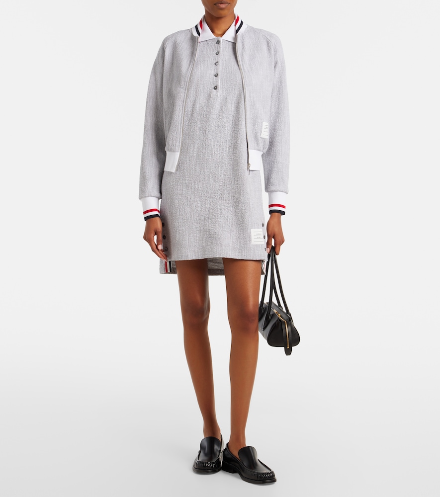  Thom Browne Thom Browne Bomberjacke Aus Einem Baumwollgemisch 