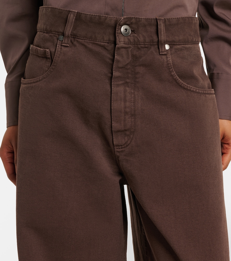 Brunello Cucinelli Brunello Cucinelli Wide-leg Jeans Monili 
