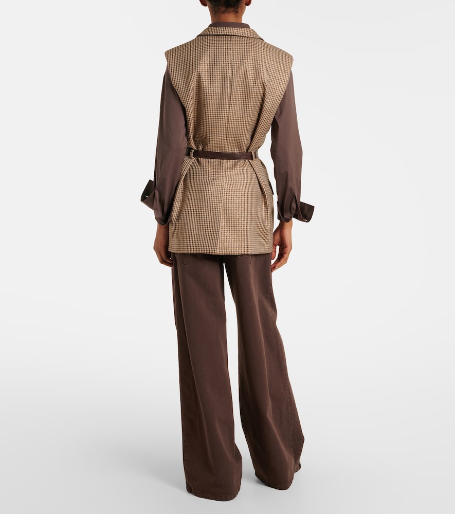  Brunello Cucinelli Brunello Cucinelli Wide-leg Jeans Monili 