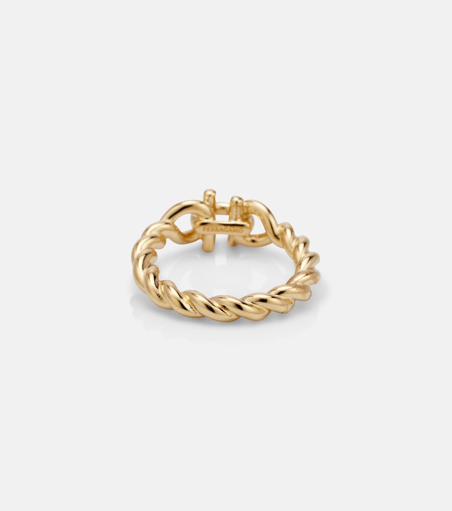  Ferragamo Ferragamo Vergoldeter Ring 