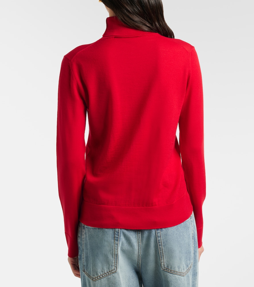 Róhe Wool And Cashmere Turtleneck Sweater