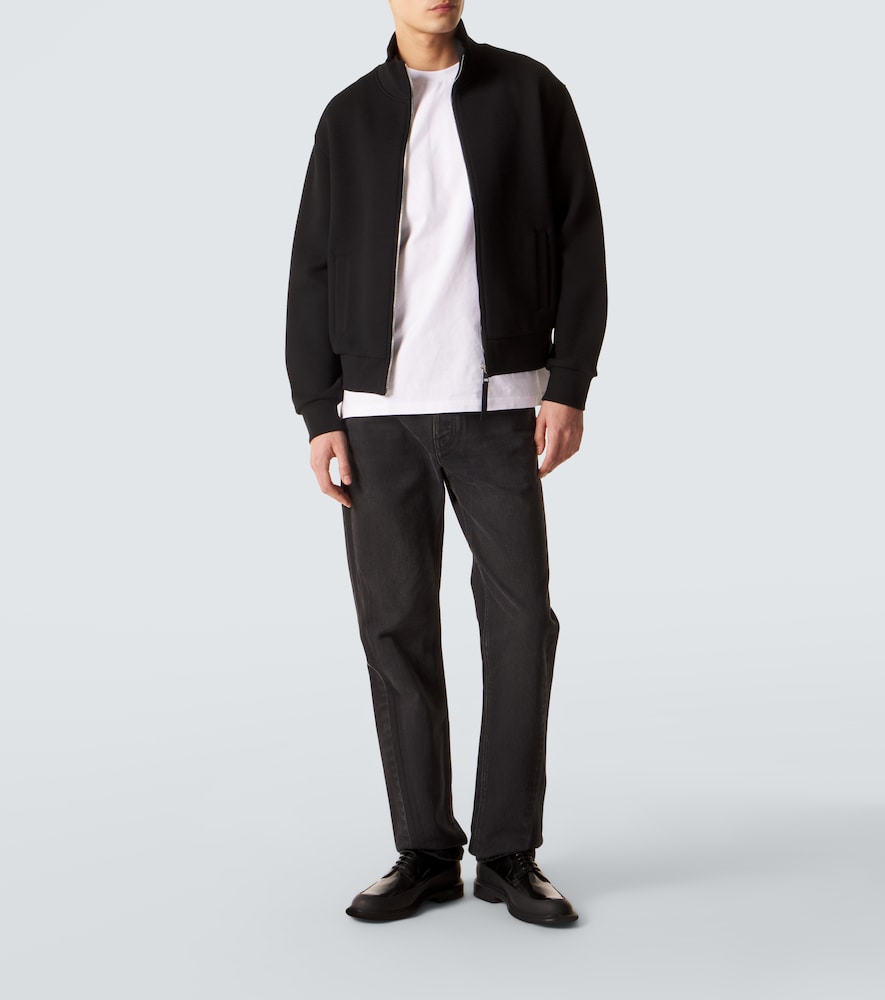 Couture Seam Straight Jeans