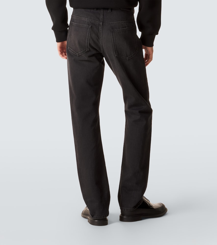 Couture Seam Straight Jeans