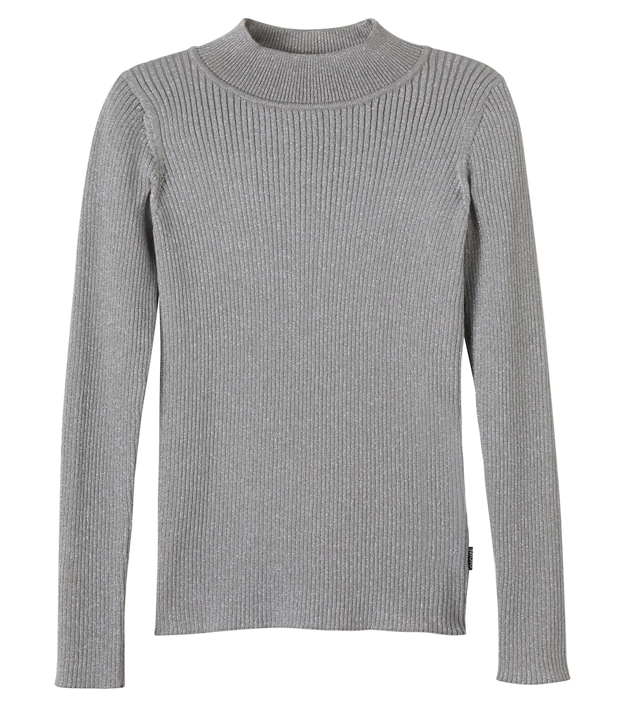 Molo Grey Ginevra Cotton-Blend Sweater Y 3/4 - Mytheresa