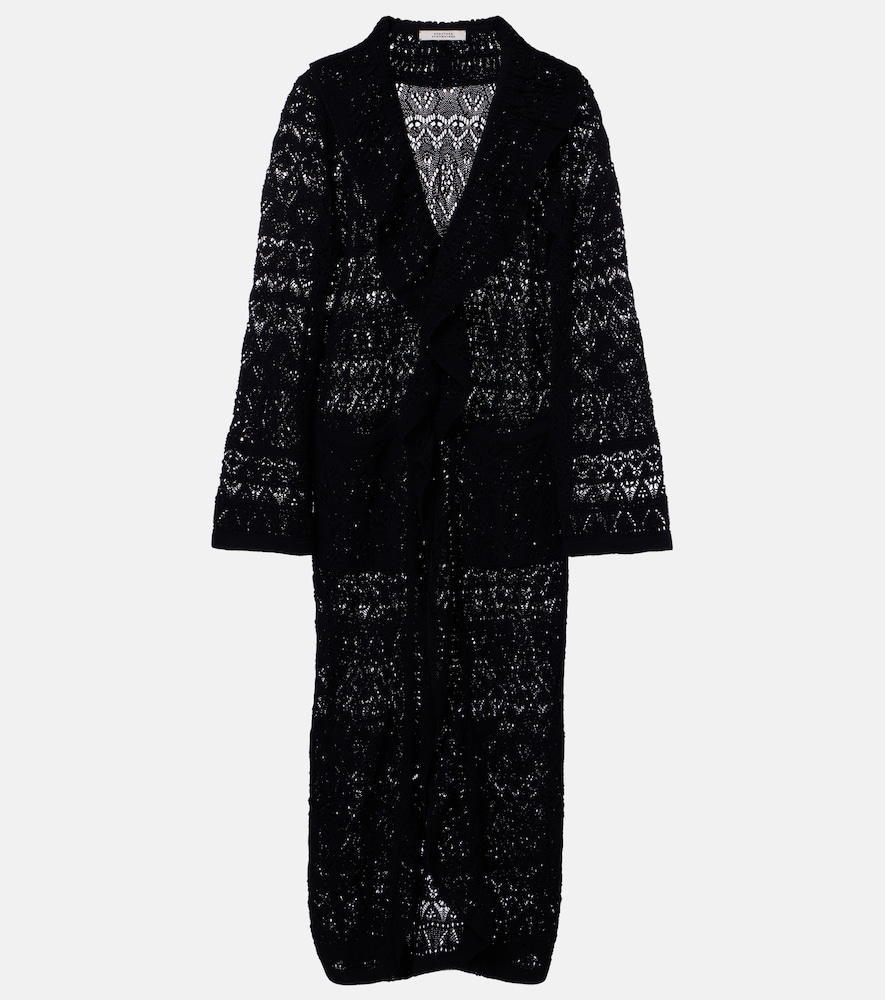 Dorothee Schumacher Cotton-blend crochet coat