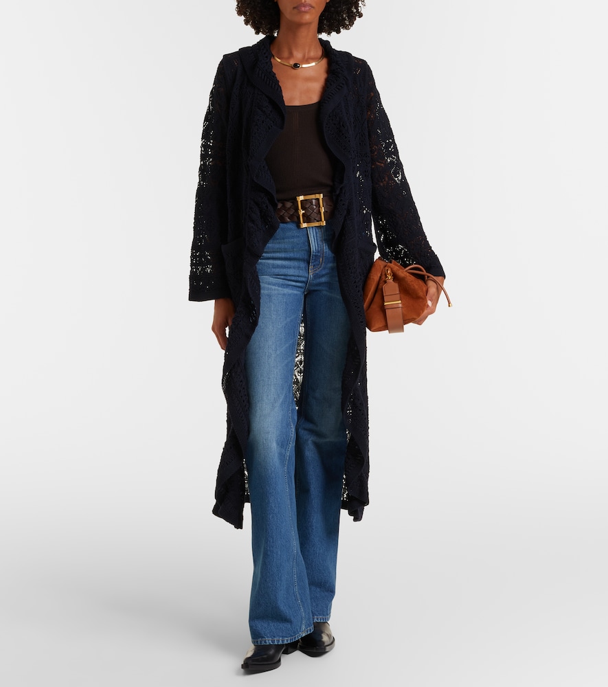 Dorothee Schumacher Cotton-blend crochet coat