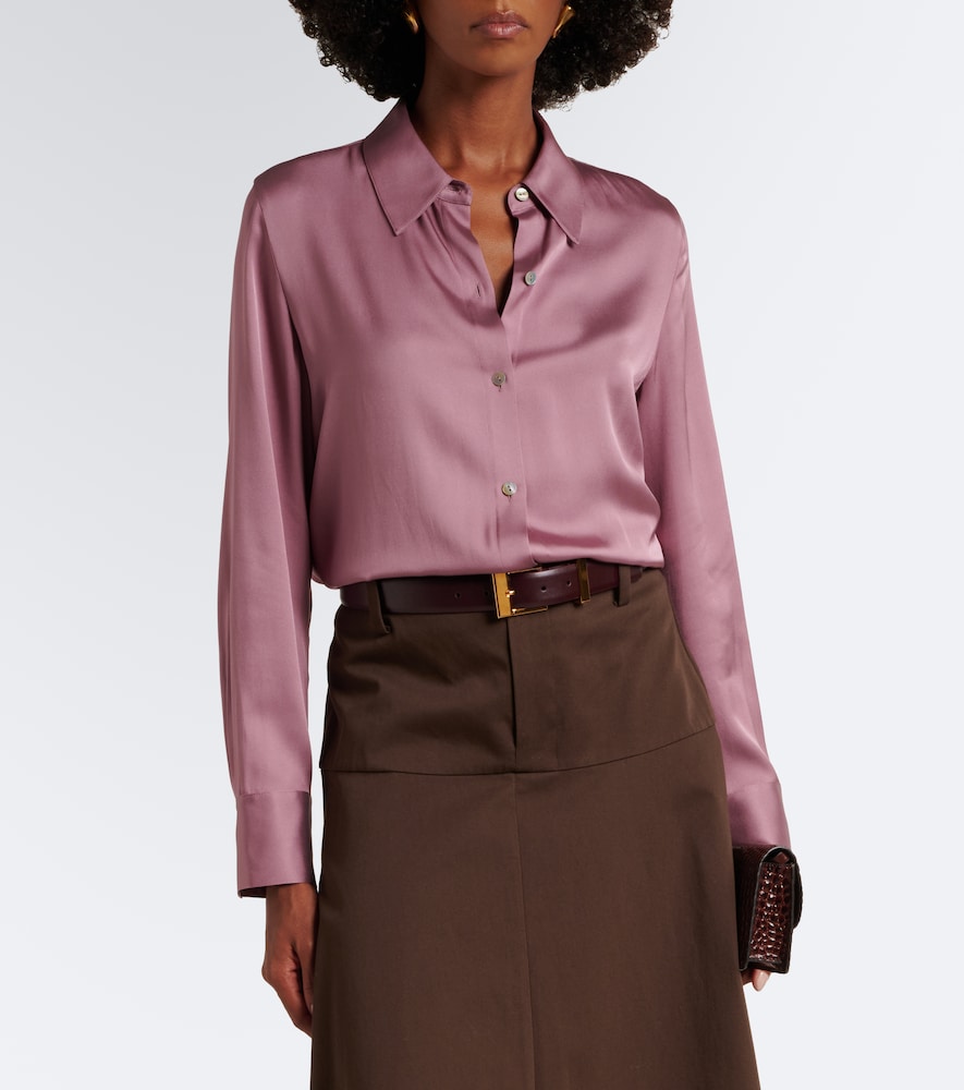 Vince Silk-blend shirt | Thumbnail 5 Vince Silk-blend shirt | Thumbnail 5