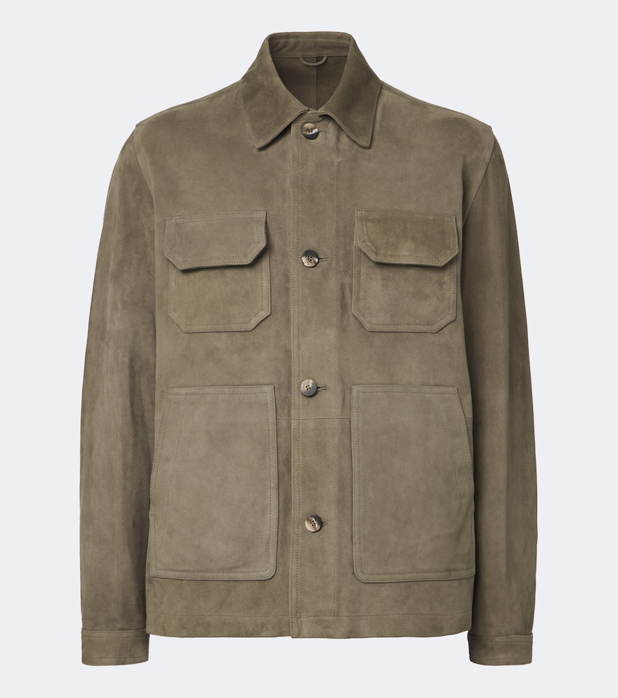 Jacke Ravi aus Veloursleder