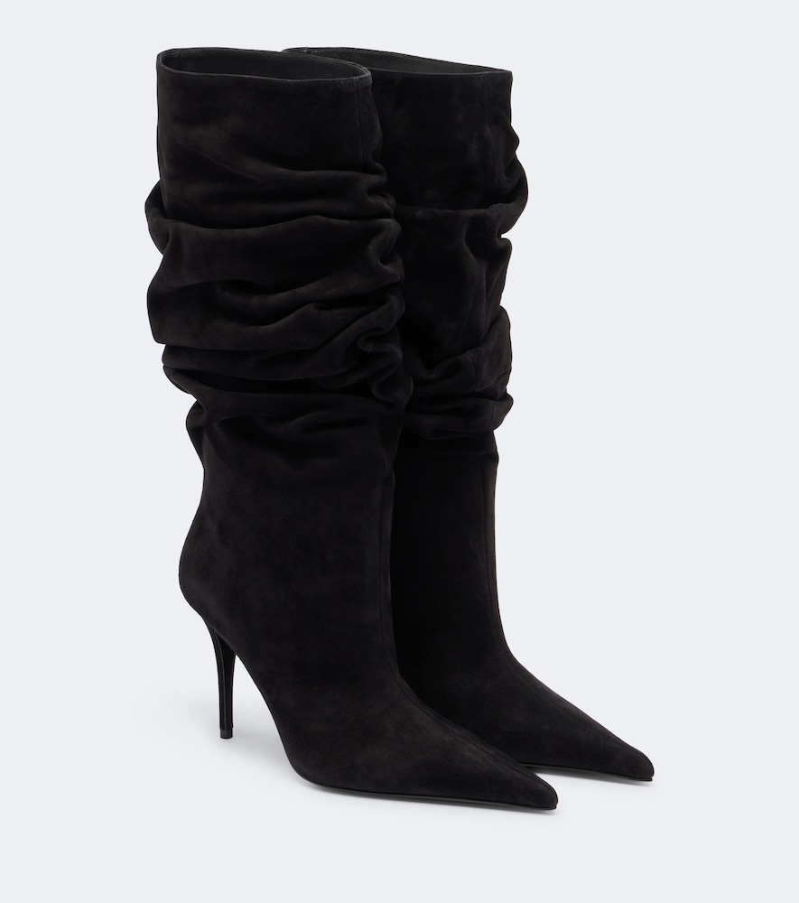 Anok Suede Mid-Calf Boots