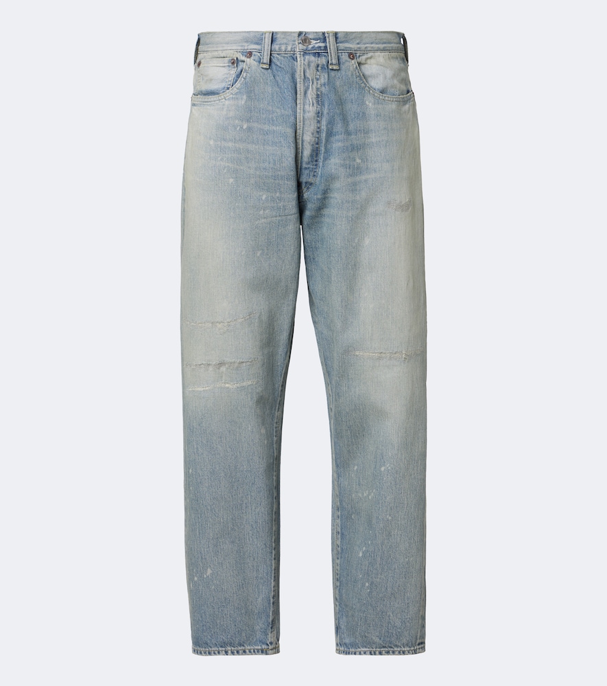 Distressed Straight Jeans No. 37