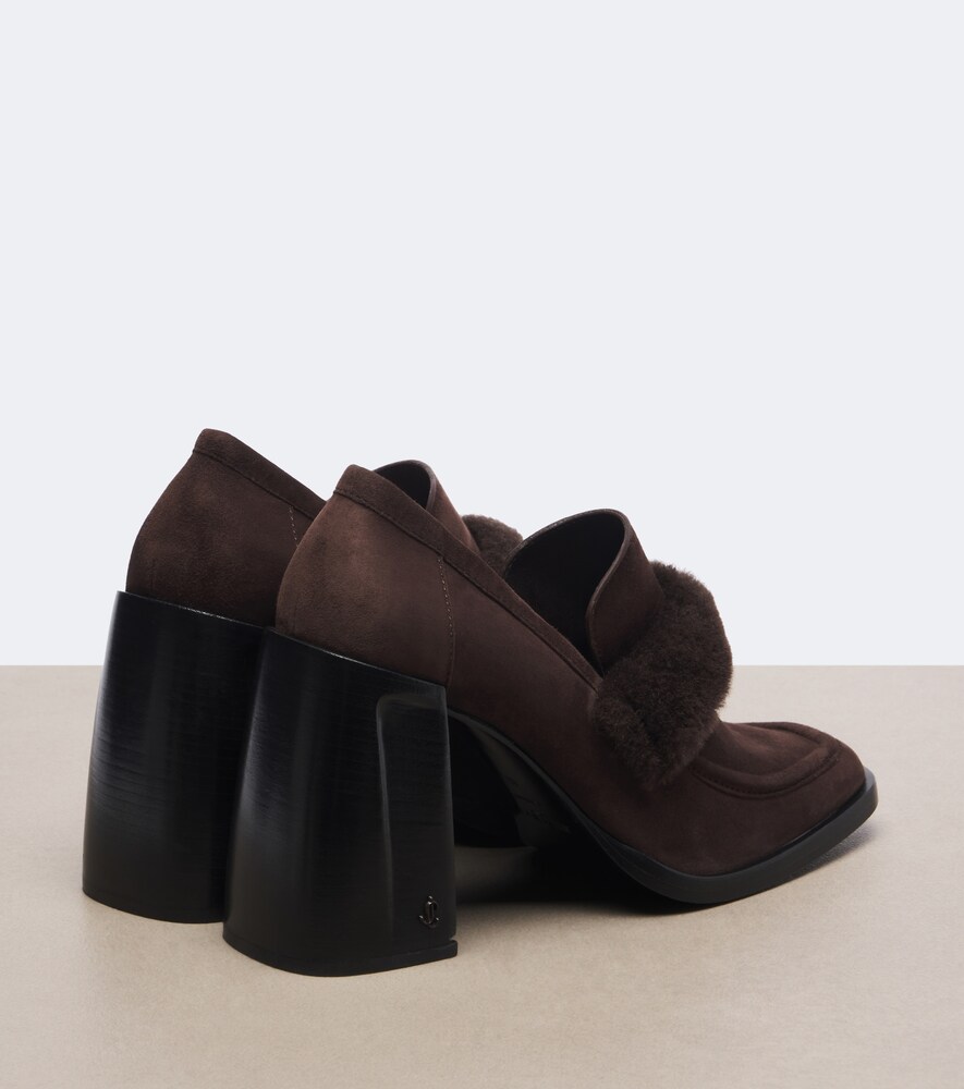 Tylor Shearling-Trimmed Loafer