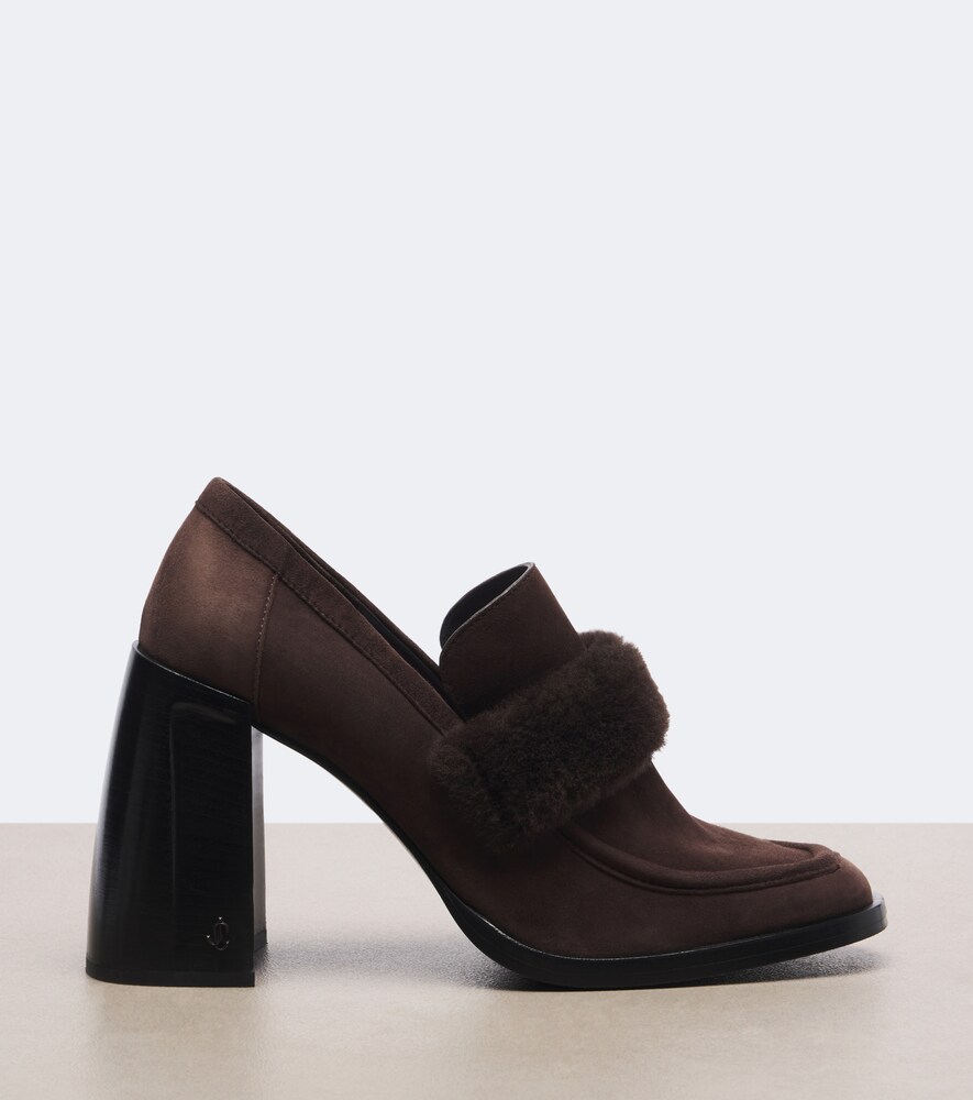 Tylor Shearling-Trimmed Loafer
