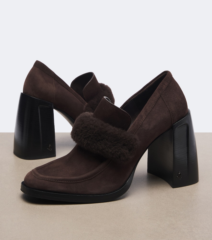 Tylor Shearling-Trimmed Loafer