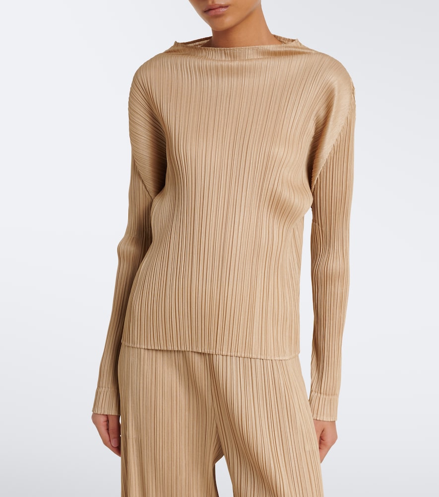 Issey Miyake Monthly Colors: October Pleated Top