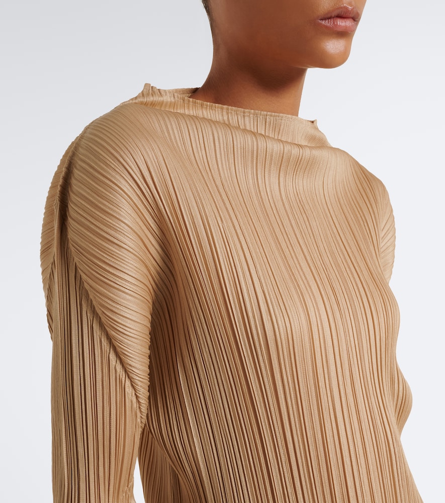 Issey Miyake Monthly Colors: October Pleated Top