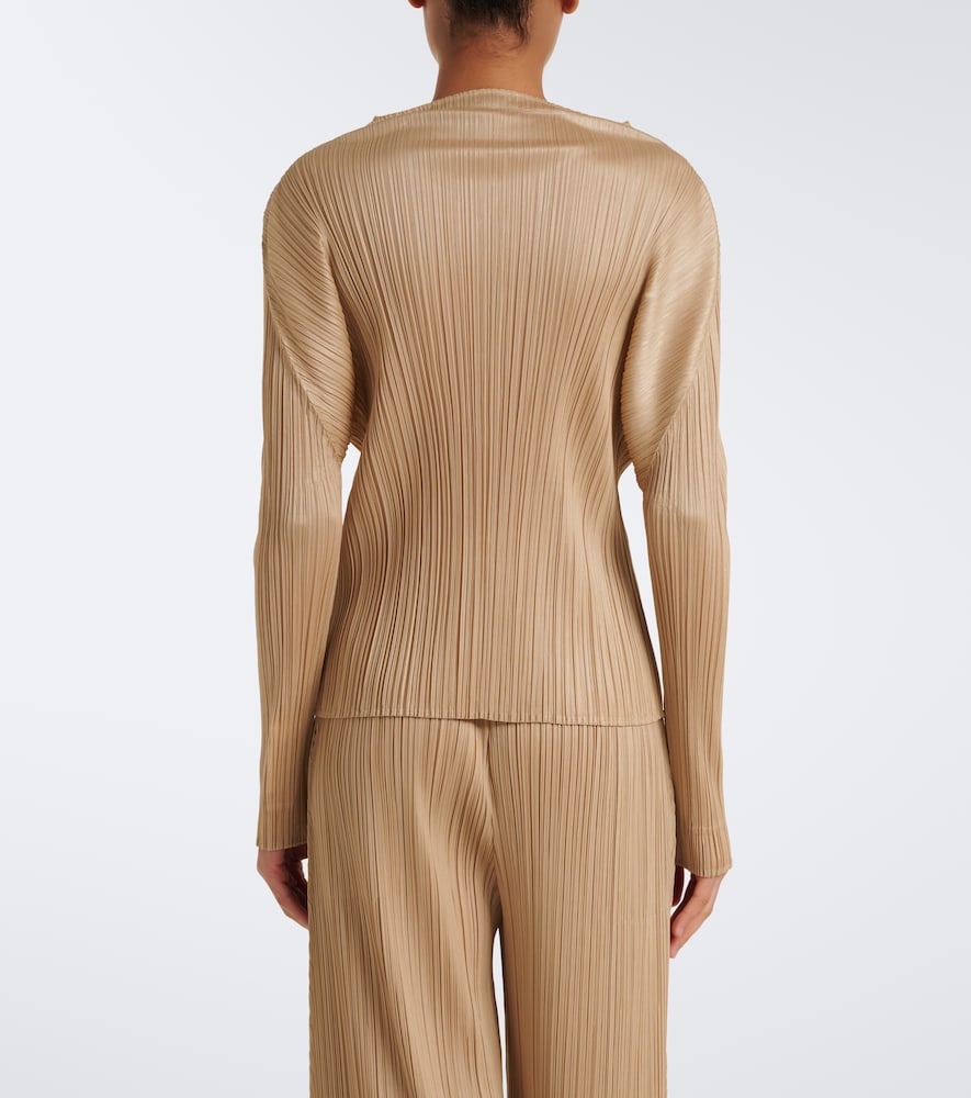 Issey Miyake Monthly Colors: October Pleated Top