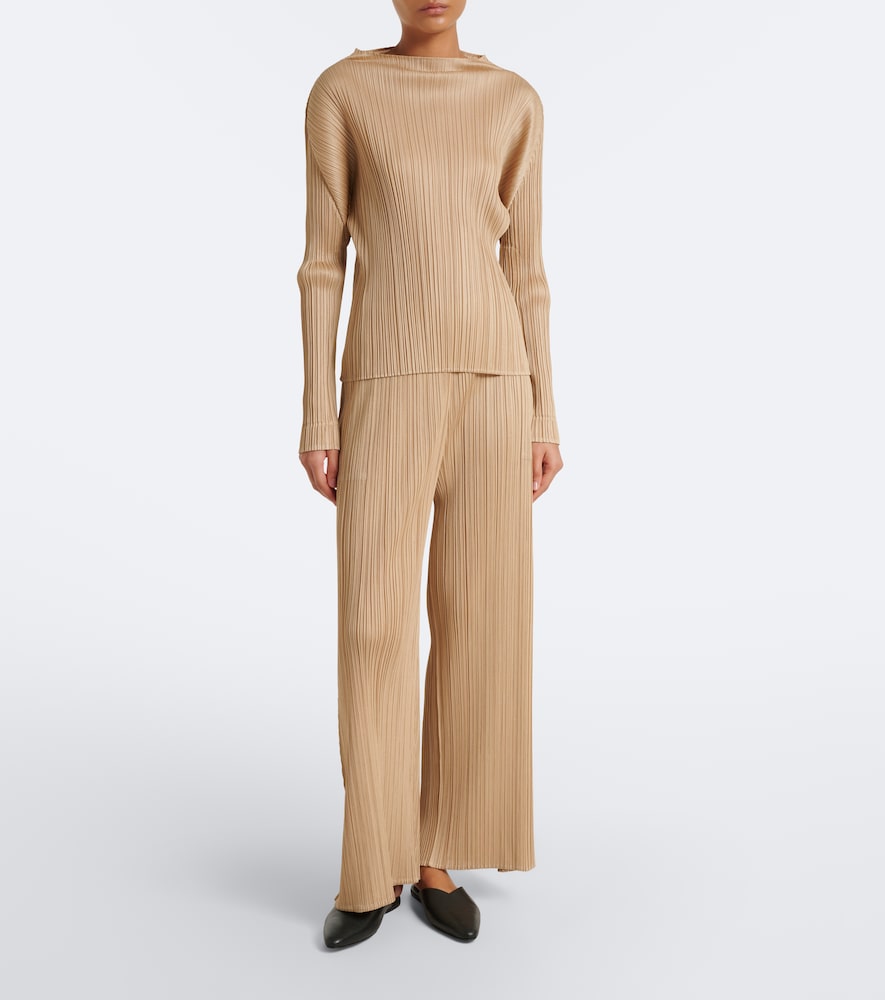 Issey Miyake Monthly Colors: October Pleated Top