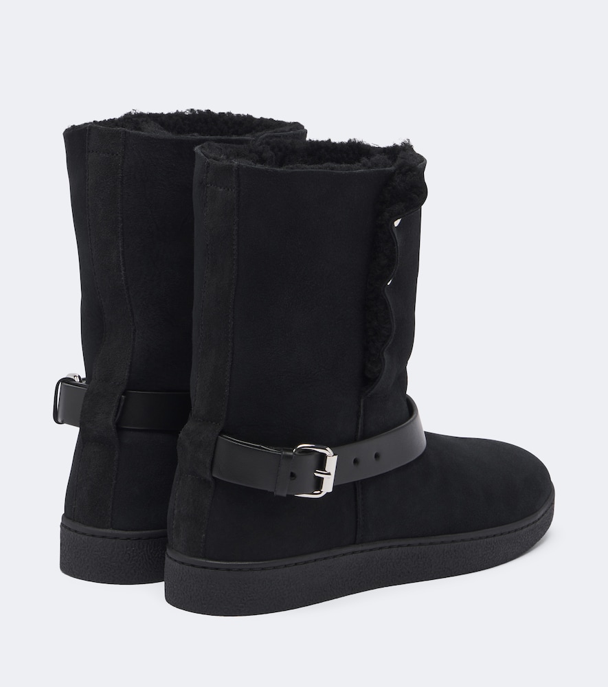 Nolyz Shearling-Lined Ankle Boots