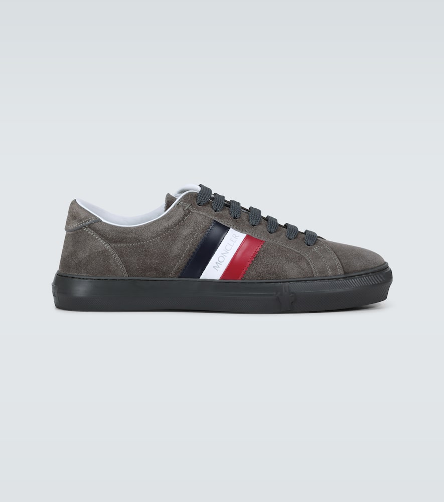 Moncler New Monaco suede sneakers