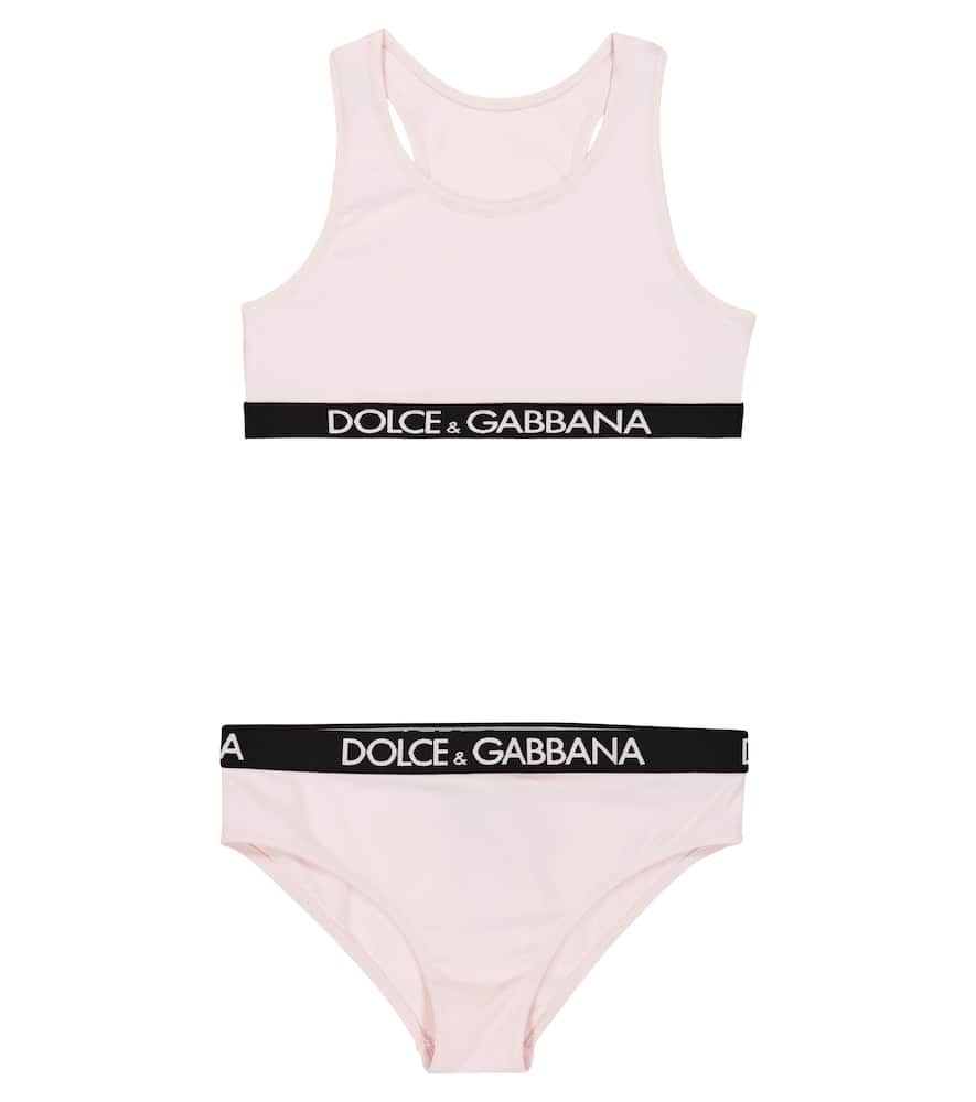 Dolce & Gabbana Kids Logo cotton-blend underwear set