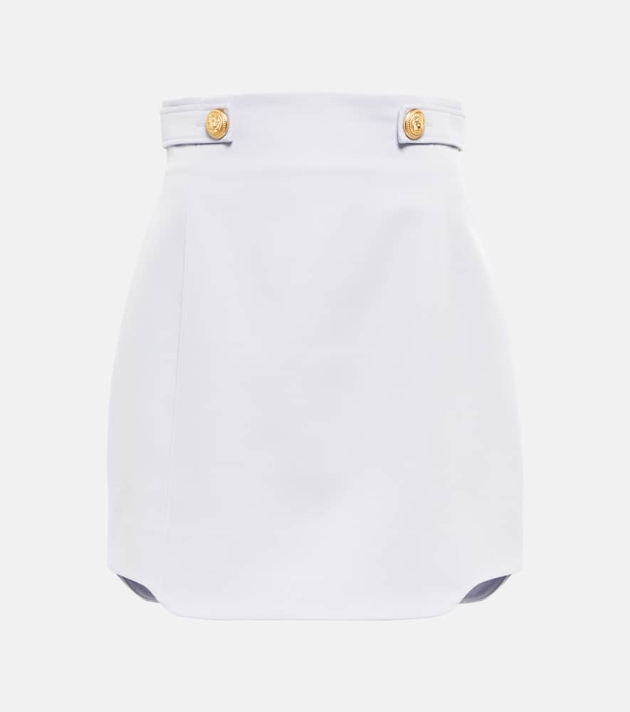 Balmain Wool miniskirt