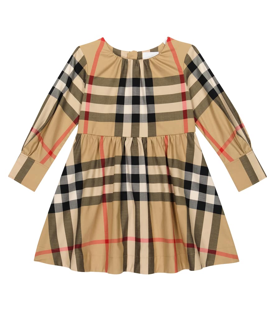 Burberry Kids Archive Check cotton dress