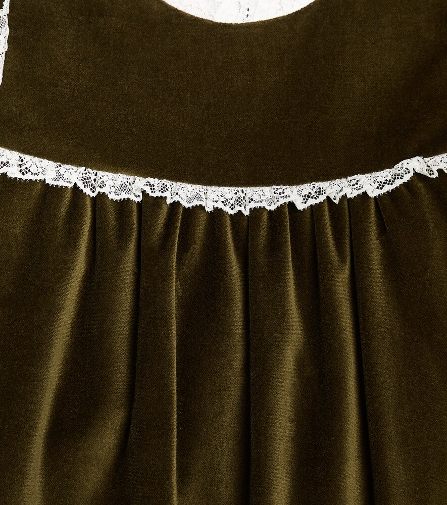  La Coqueta La Coqueta Kleid Carolina Aus Samt 
