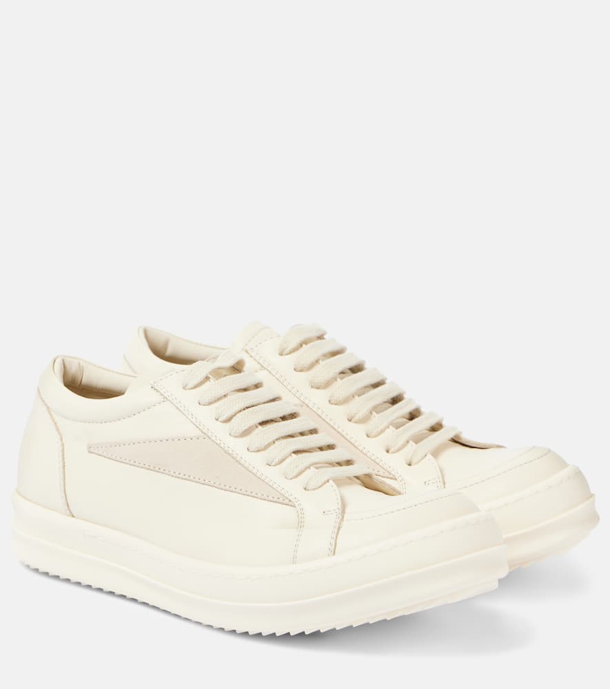 Leather sneakers