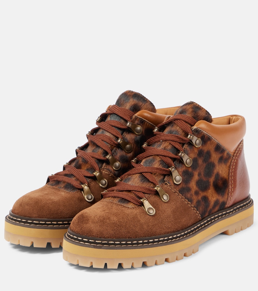 See By Chloé Eileen Hiker Boots In Brown