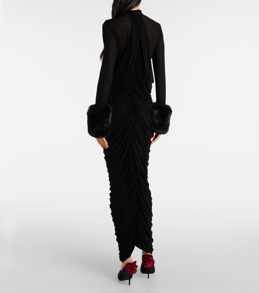  Magda Butrym Magda Butrym Ruched Maxi Dress 