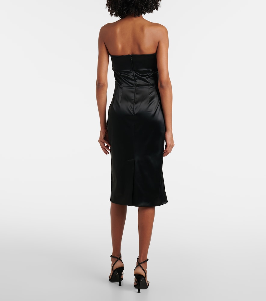 Dolce&gabbana Dolce&gabbana Satin Bustier Dress 
