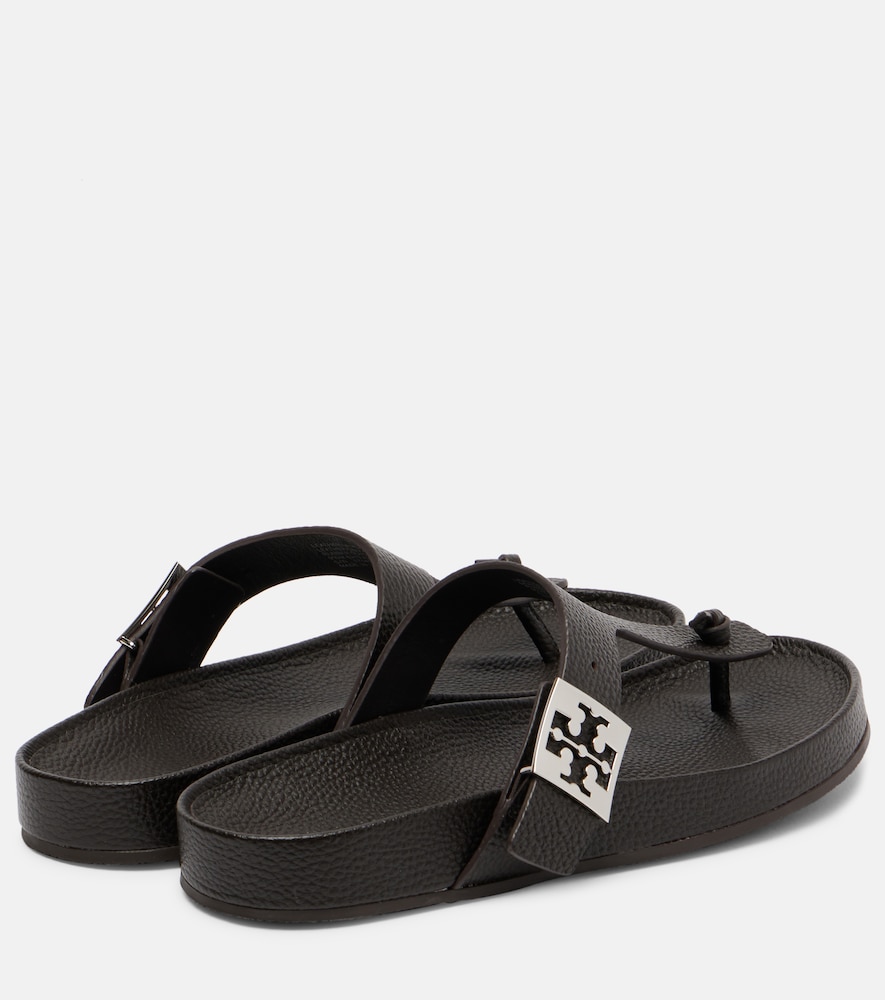  Tory Burch Tory Burch Mellow Leather Thong Sandals 
