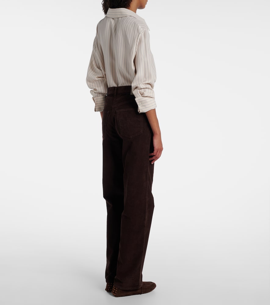Kora High-Rise Corduroy Wide- Leg